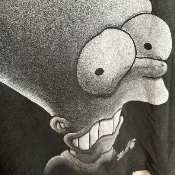 SOLD THE SIMPSONS | Vintage 1994 Bart Simpson Graphic Short Sleeve Tee T-shirt - Picture 8 of 8